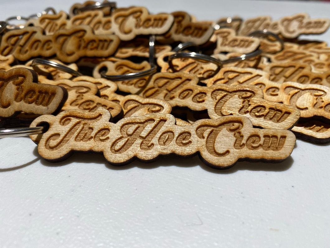 The Hoe Crew Keychain